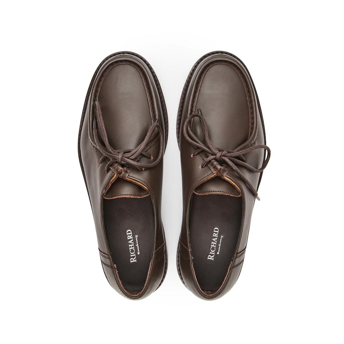 리차드 남성 소가죽 티롤리안 슈즈 브라운(Richard Men’s Cowhide Tyrolean Shoes Brown) - 4