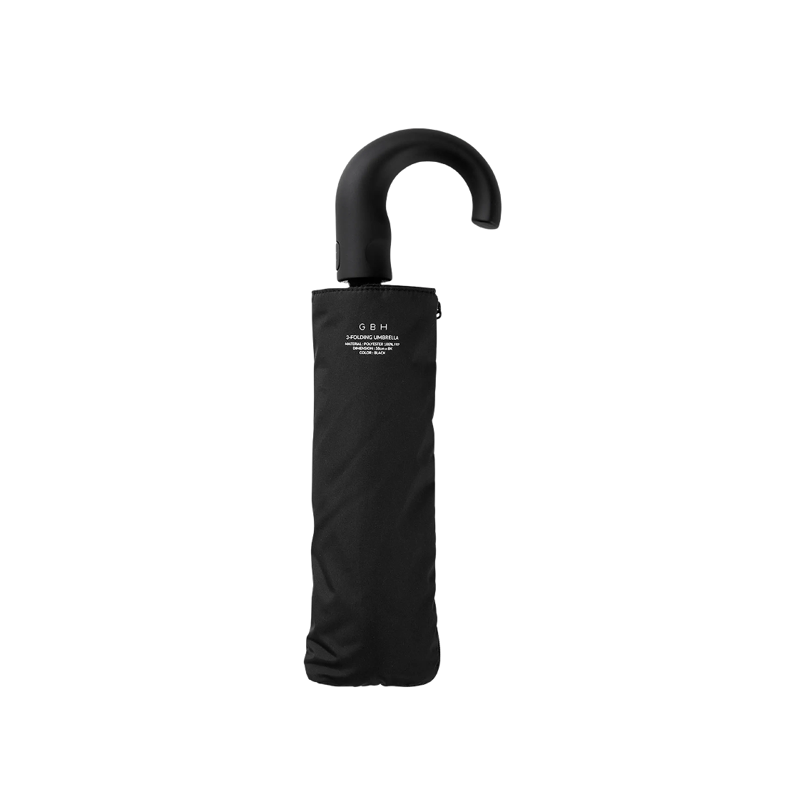 8809786562649 GBH HOME 3-Folding Umbrella Black