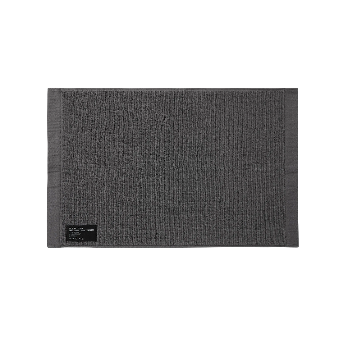 지비에이치 홈 풋 타월 매트 - Grey(GBH HOME X TWB Foot Mat Grey) - 1