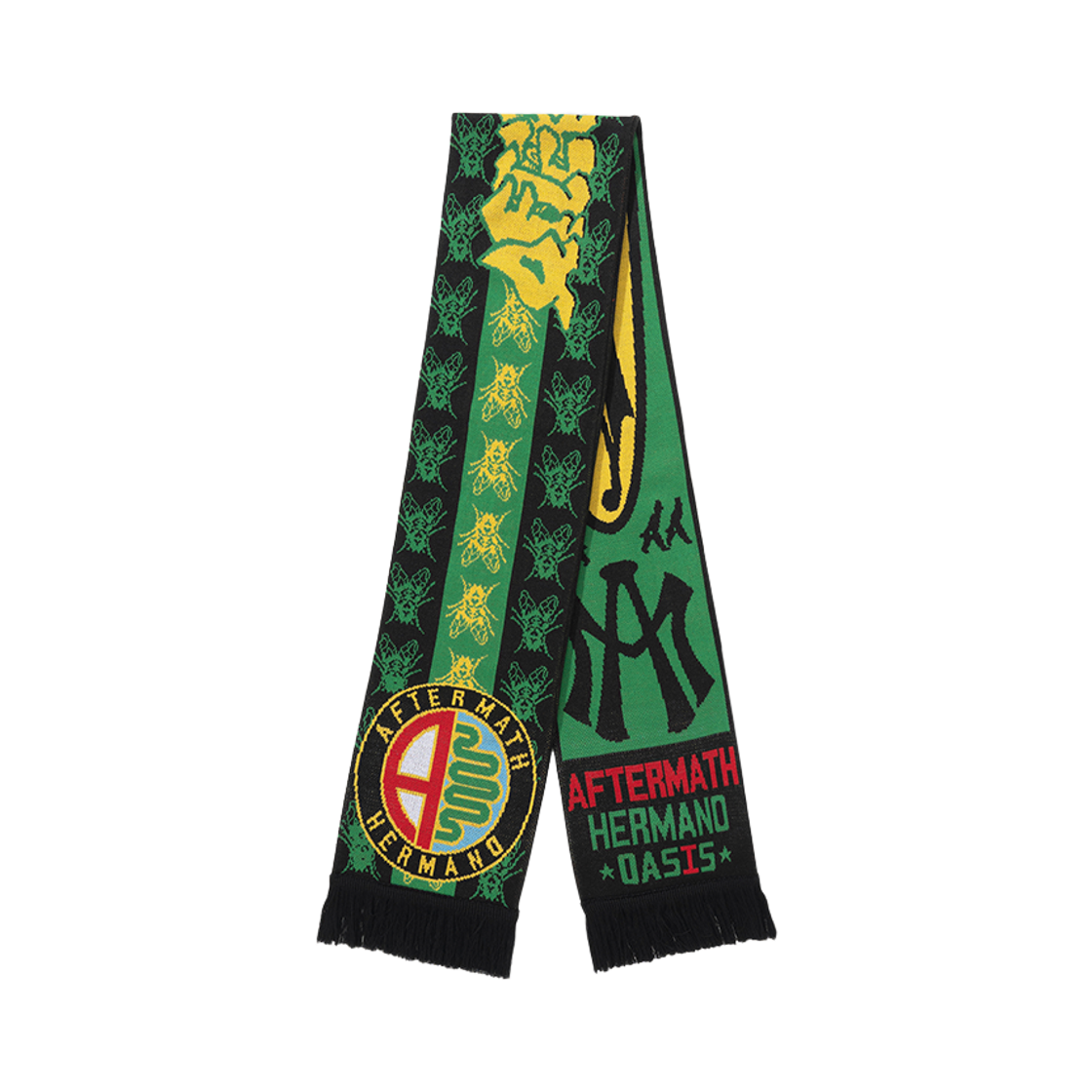 애프터매스 풋볼 머플러 블랙(Aftermath Football Muffler Black) - 3