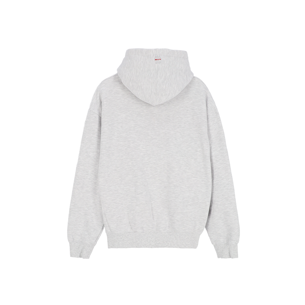 애프터매스 에이티엠 로고 후디 헤더 그레이(Aftermath Atm Logo Hoodie Heather Grey) - 3