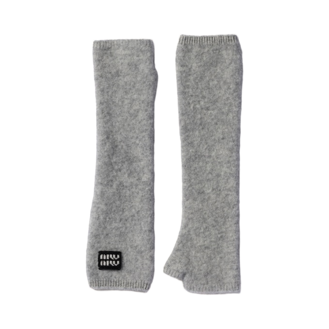 미우 미우 울 핑거리스 글러브 그래닛 그레이(Miu Miu Wool Fingerless Gloves Granite Gray)
