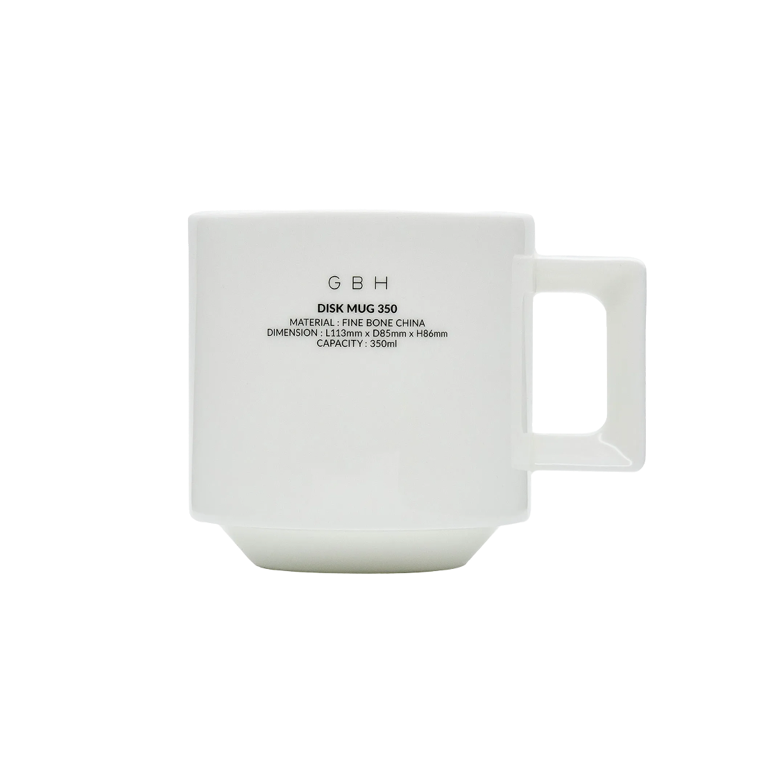 지비에이치 홈 머그 350(GBH HOME X NIKKO Disk Mug 350)