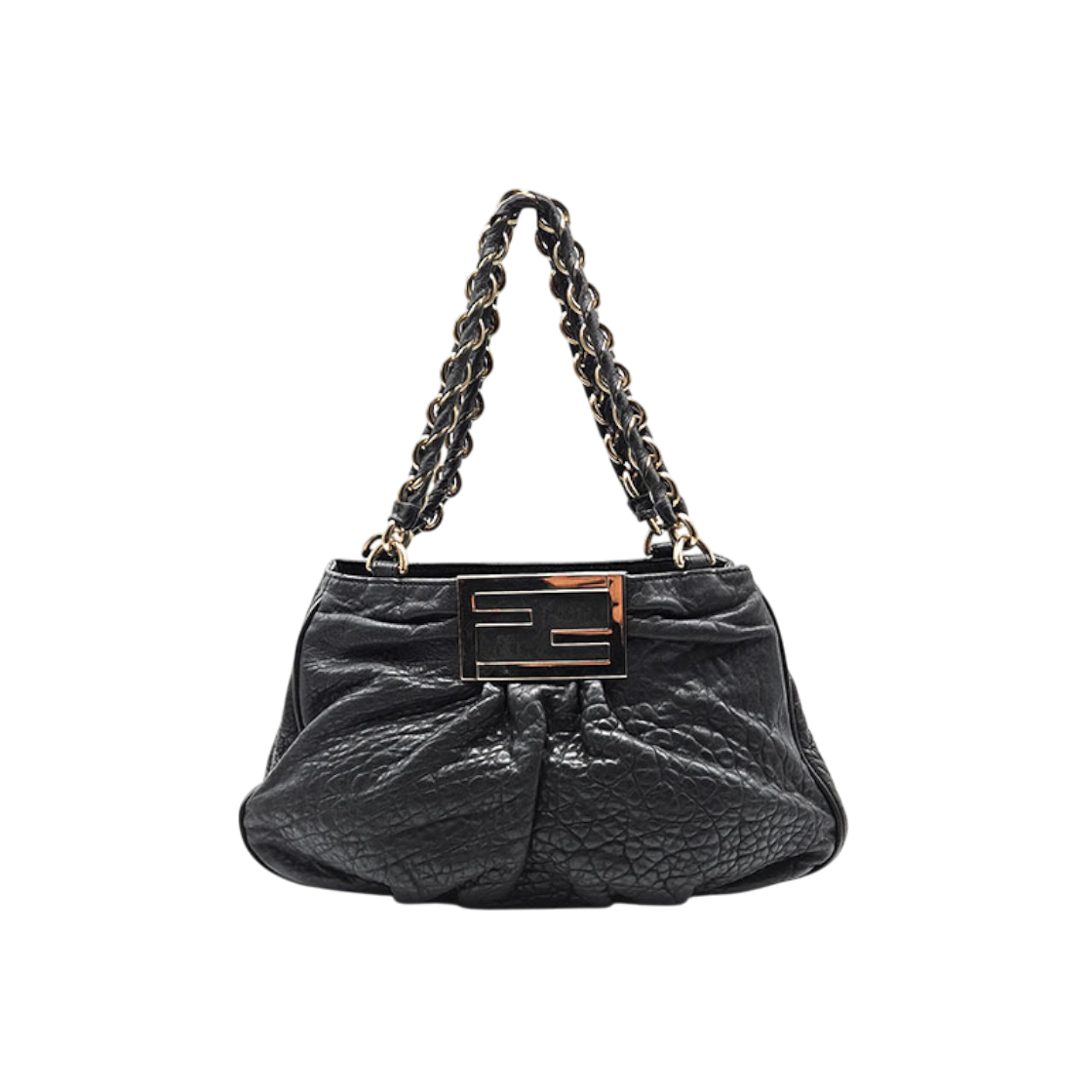 IT2UU8AAT4KC Fendi Mia Chain Small Shoulder Bag (8BR615) L422129