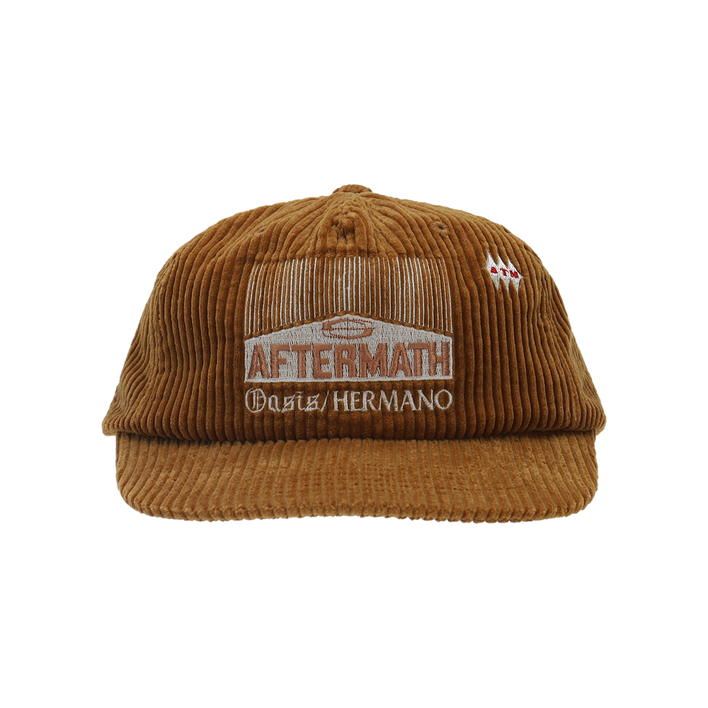 애프터매스 시가 코듀로이 볼 캡 카멜(Aftermath Cigar Corduroy Ball Cap Camel)