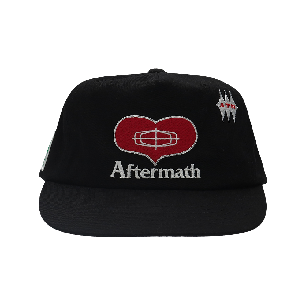 애프터매스 러브 5패널 볼 캡 블랙(Aftermath Love 5Panel Ball Cap Black)