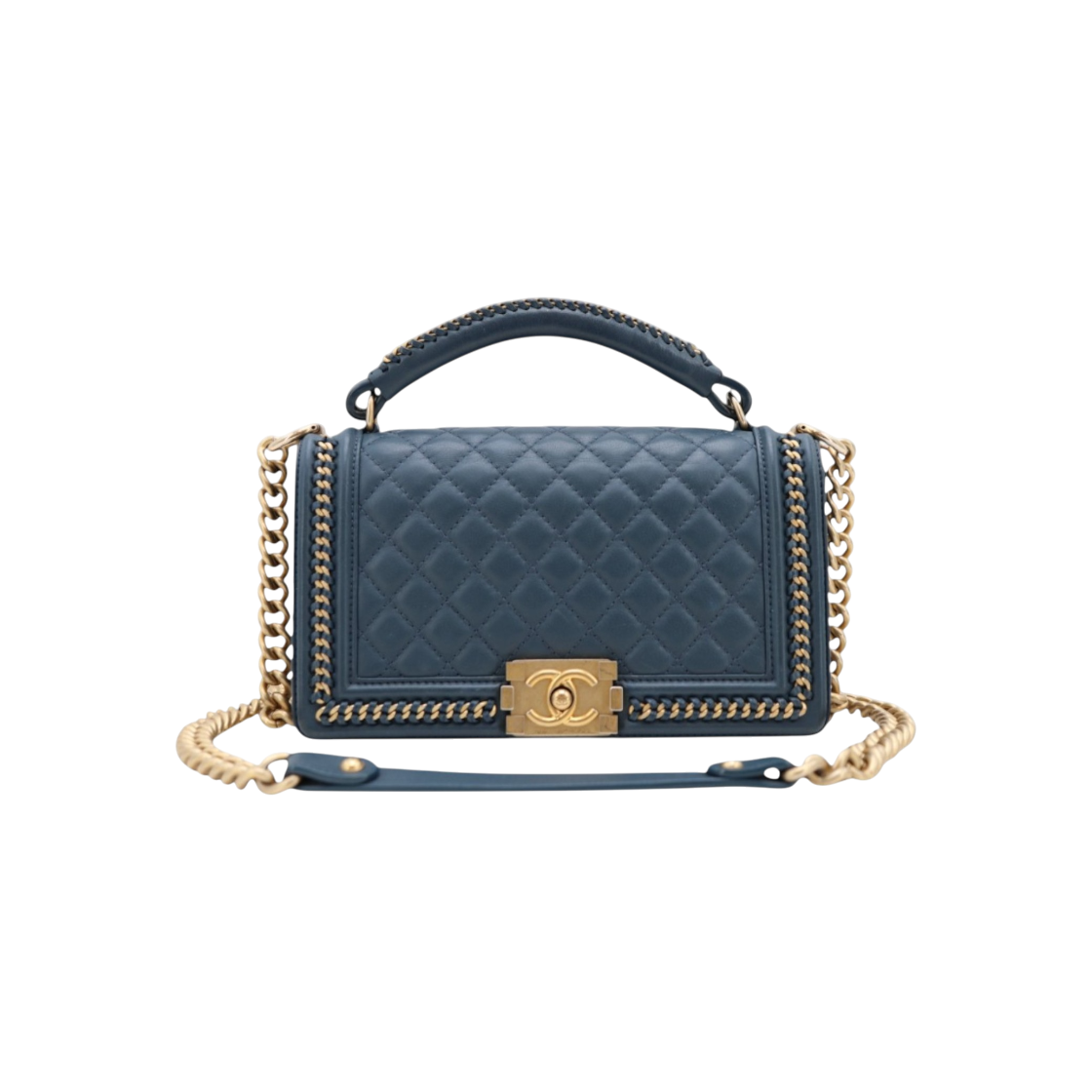 샤넬 탑핸들 보이백 미듐 26번대(Chanel Medium Boy Bag Top Handle 26) - 1
