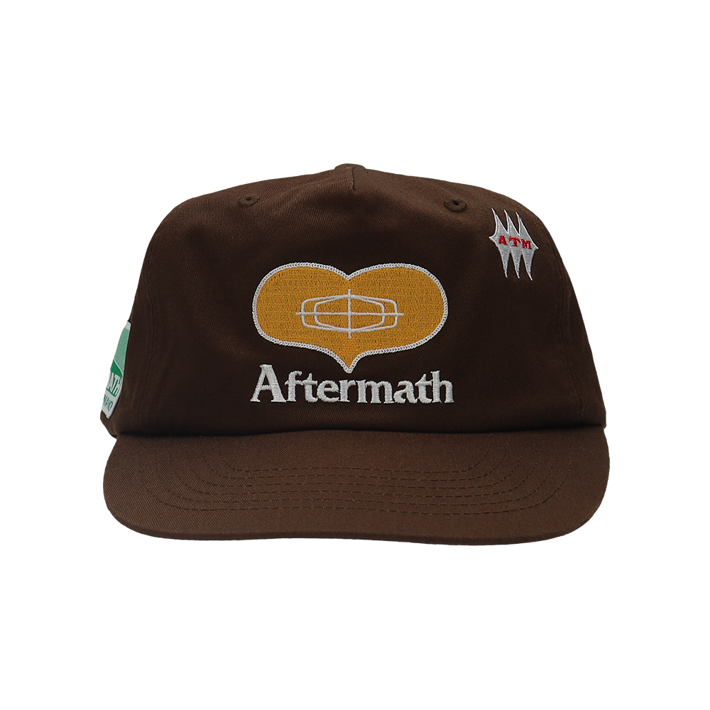 애프터매스 러브 5패널 볼 캡 브라운(Aftermath Love 5Panel Ball Cap Brown)