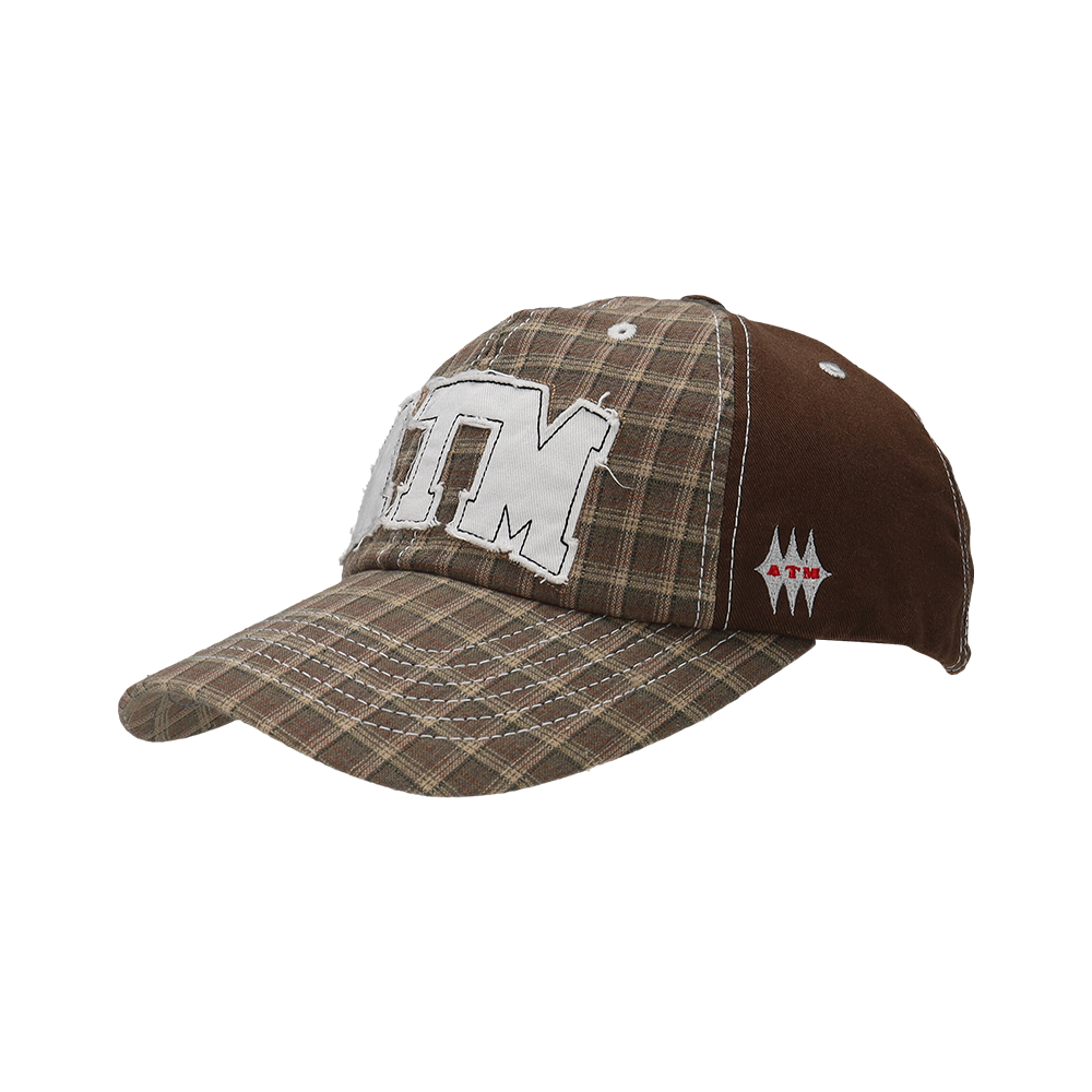 애프터매스 에이티엠 볼드 로고 볼 캡 브라운(Aftermath Atm Bold Logo Ball Cap Brown) - 3