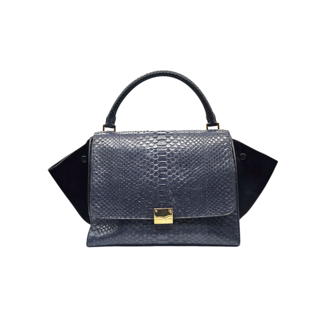 ITUOMB7S8WHG Celine Python Trapeze Bag L937391