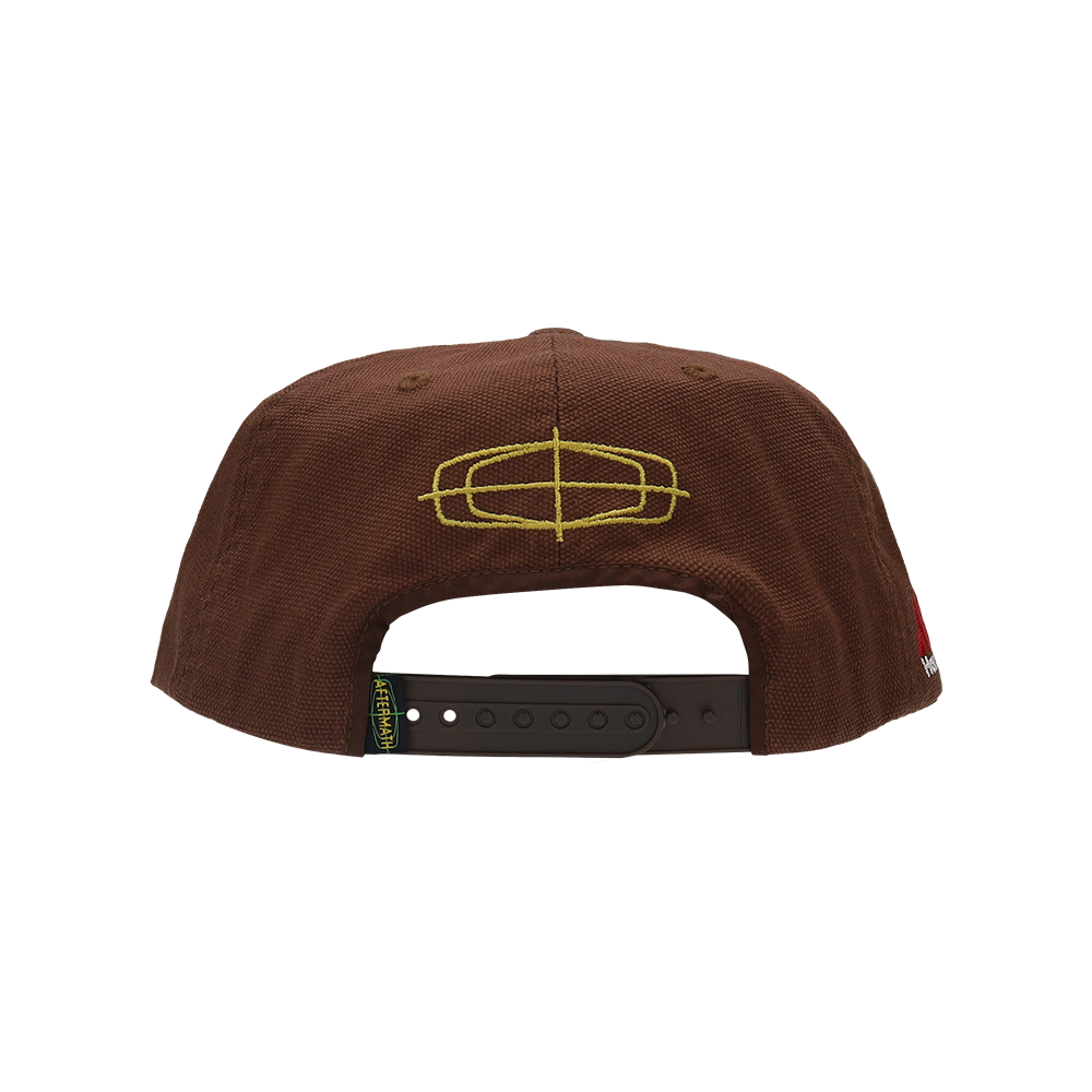 애프터매스 에이티엠 시가 5 패널 볼 캡 브라운(Aftermath Atm Cigar 5 Panel Ball Cap Brown) - 4