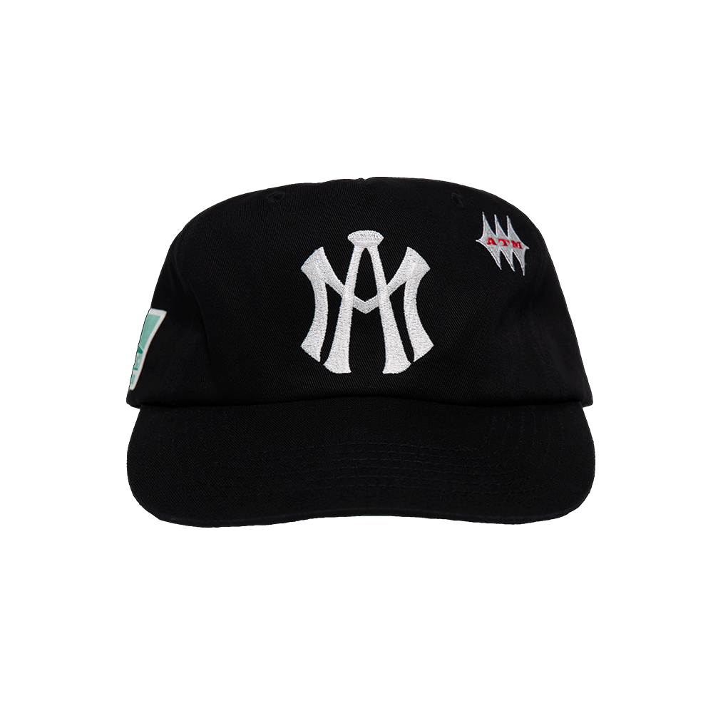애프터매스 에이티엠 로고 볼 캡 블랙(Aftermath Atm Logo Ball Cap Black)