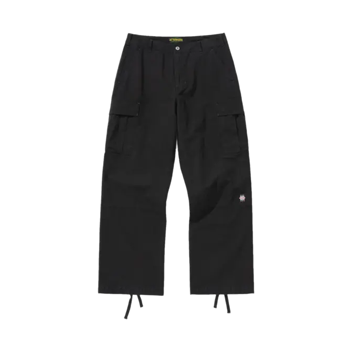 애프터매스 워시드 카고 팬츠 블랙(Aftermath Washed Cargo Pants Black) - 1