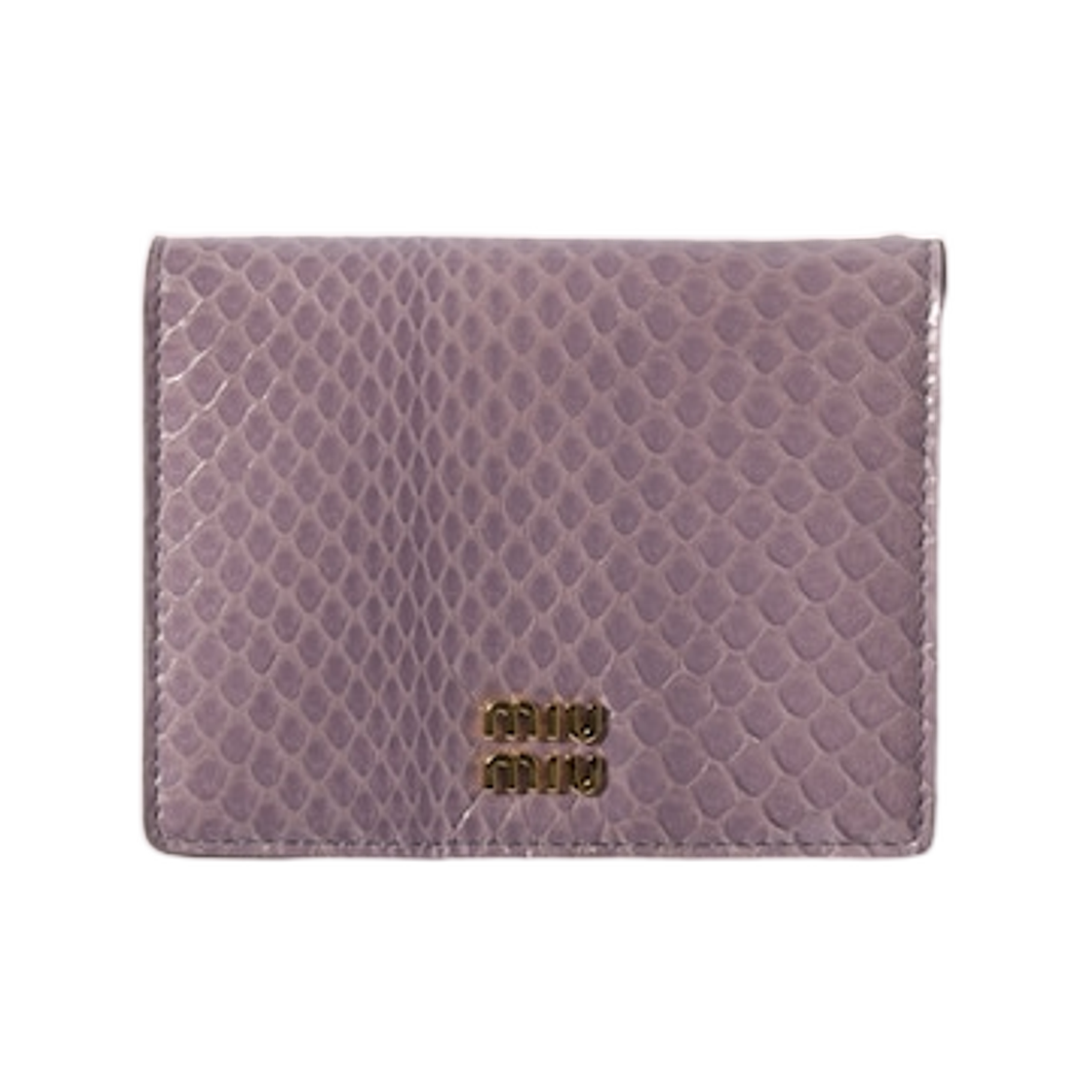 미우 미우 스몰 에어즈 레더 월렛 위스테리아(Miu Miu Small Ayers Leather Wallet Wisteria) - 1