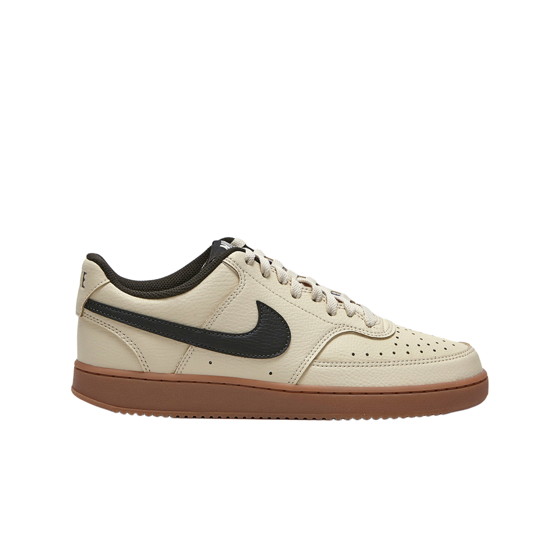 나이키 코트 비전 로우 베이지 블랙(Nike Court Vision Low Beige Black) - 1