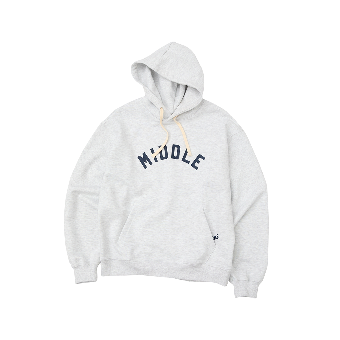 O-MOMAL5Y34009 MIM Foot Strike Hoody Light Grey