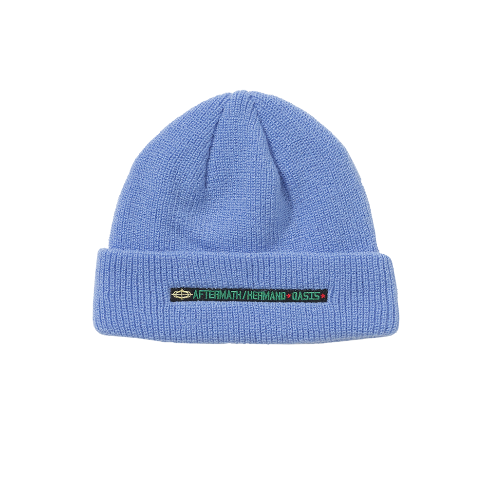 애프터매스 오아시스 비니 스카이 블루(Aftermath Oasis Beanie Sky Blue)