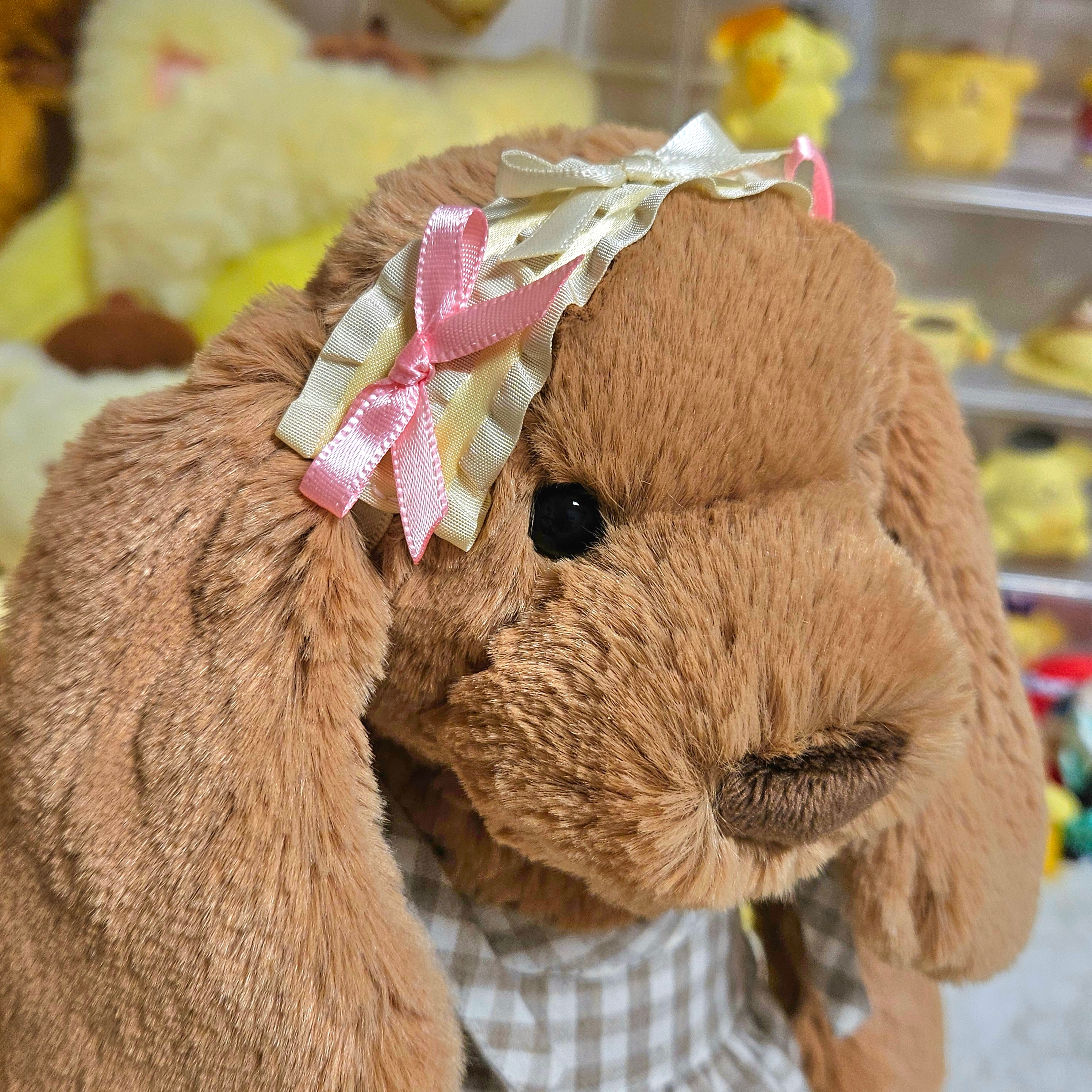 Jellycat Bashful Puppy Medium Toffee 착용 스타일 - 1
