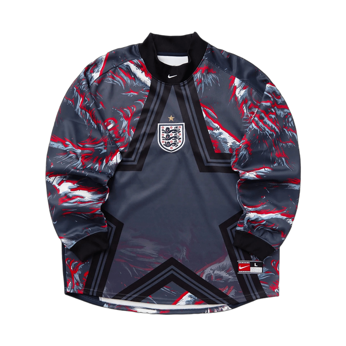 IO0792-010 Nike England Hollywood Keeper Football Shirt Black Obsidian (IO0792-010) (Non Marking Ver.)