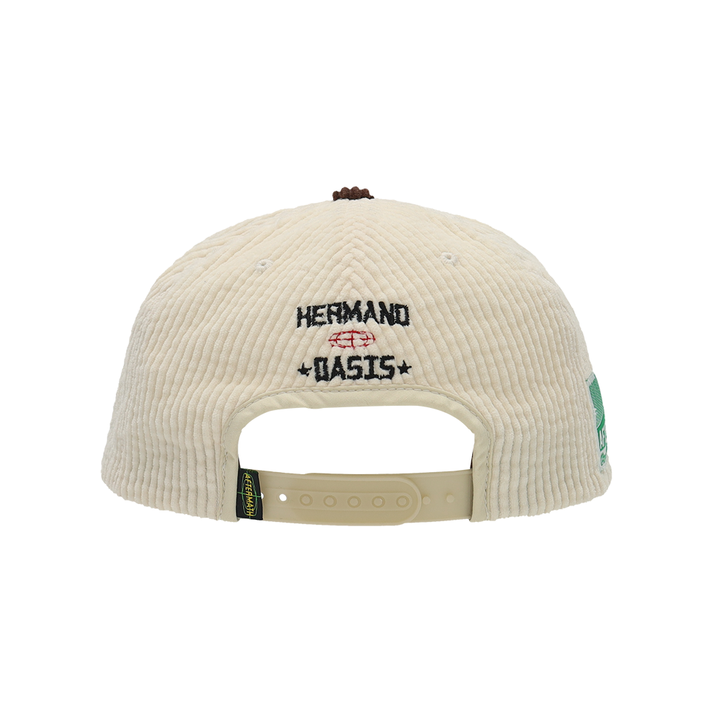 애프터매스 에이티엠 러브 코듀로이 볼 캡 크림(Aftermath Atm Love Corduroy Ball Cap Cream) - 4