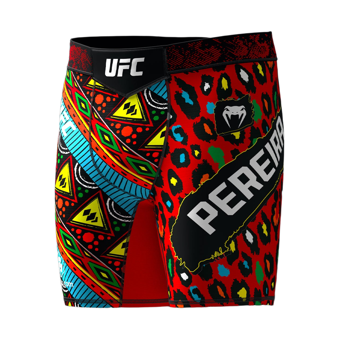 베넘 UFC 아드레날린 언라이벌 알렉스 페레이라 세컨드 에디션 발리투도 쇼츠 레드(Venum UFC Unrivaled Alex Pereira Second Edition Vale Tudo Shorts Red)