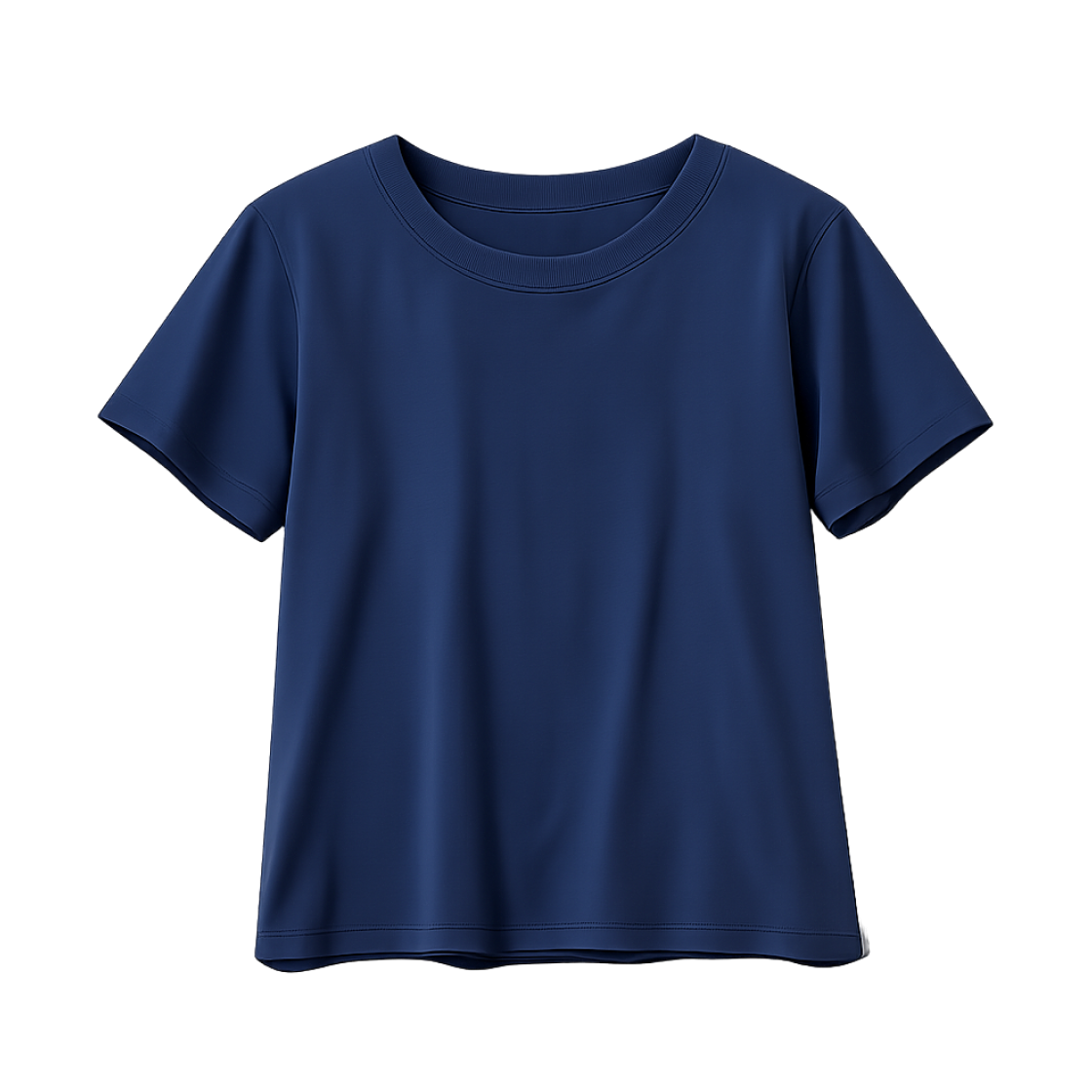 483457-69 / 474405-69 (W) Uniqlo Airism Cotton T-Shirt Navy - JP
