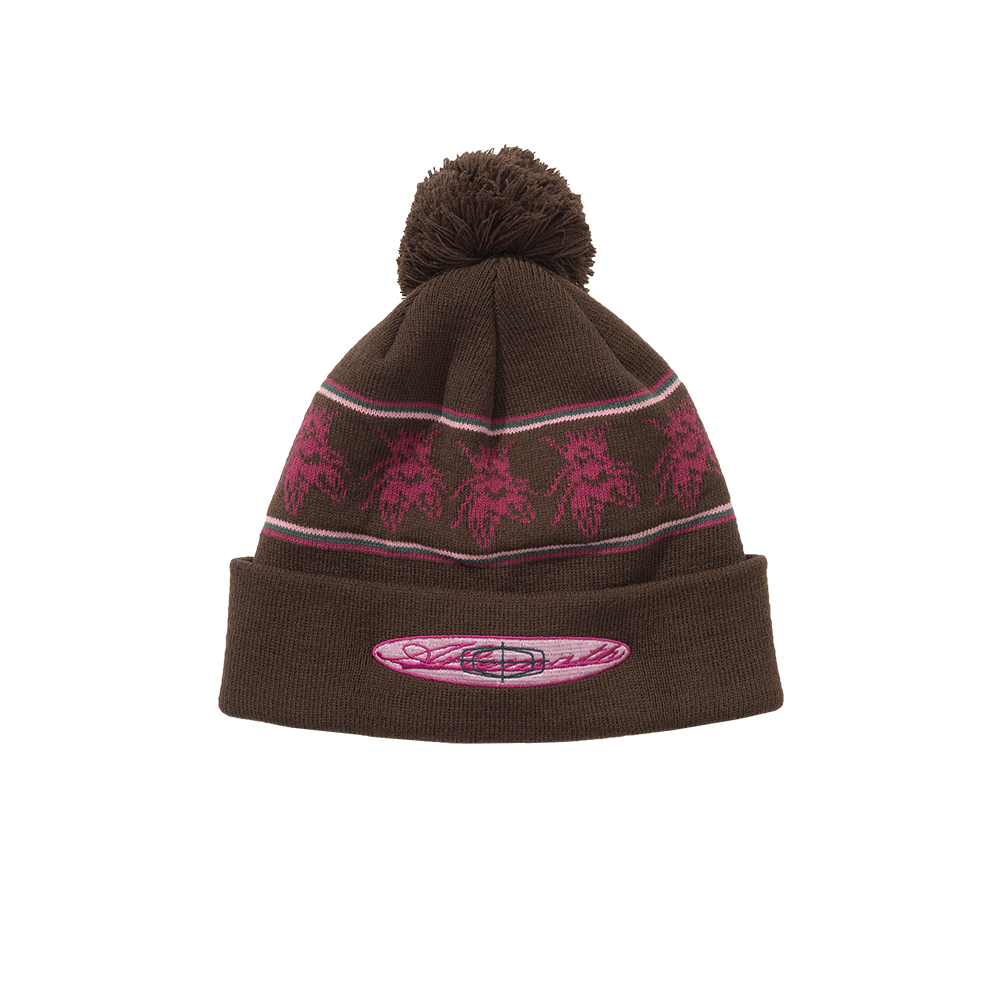 애프터매스 폼 비니 브라운(Aftermath Pom Beanie Brown)