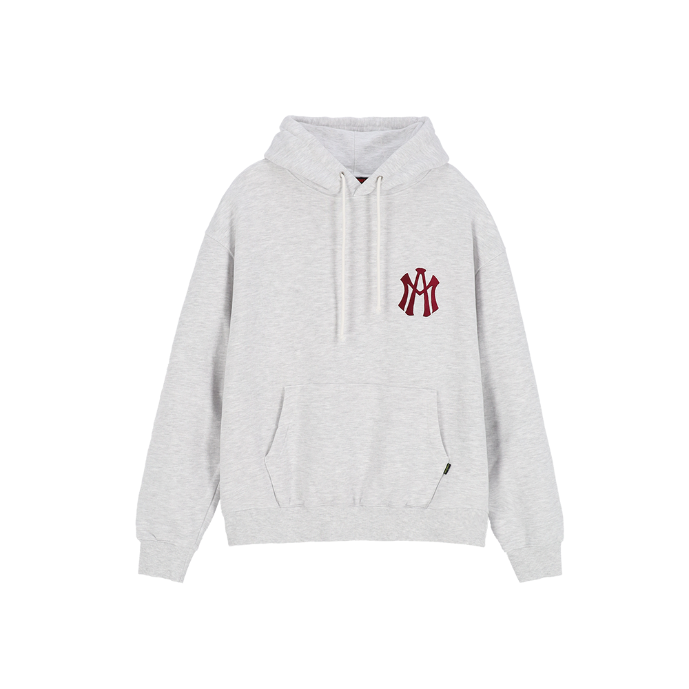 애프터매스 에이티엠 로고 후디 헤더 그레이(Aftermath Atm Logo Hoodie Heather Grey)