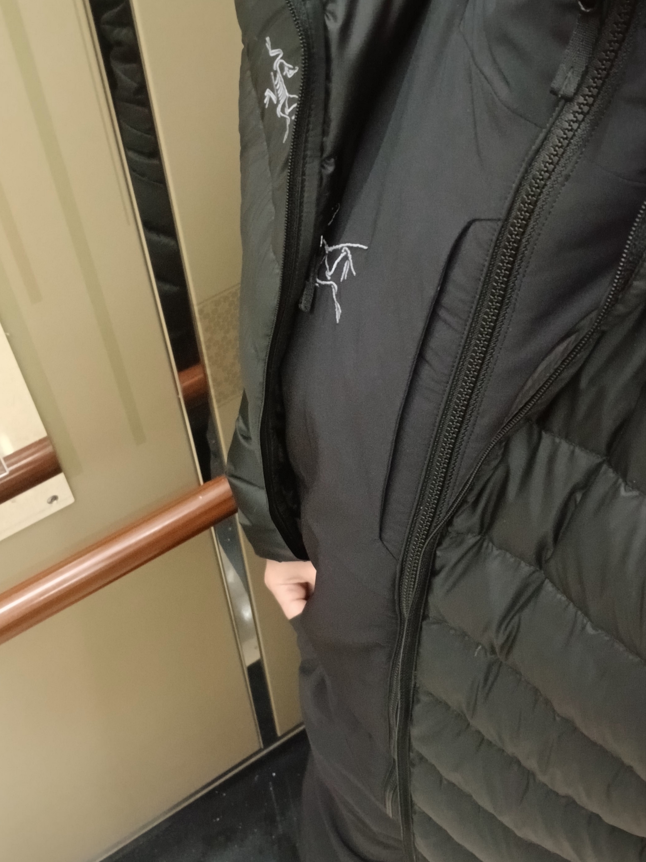 Arc'teryx Cerium Hoody Black, Arc'teryx Cerium Hoody Black 착용 스타일 - 4