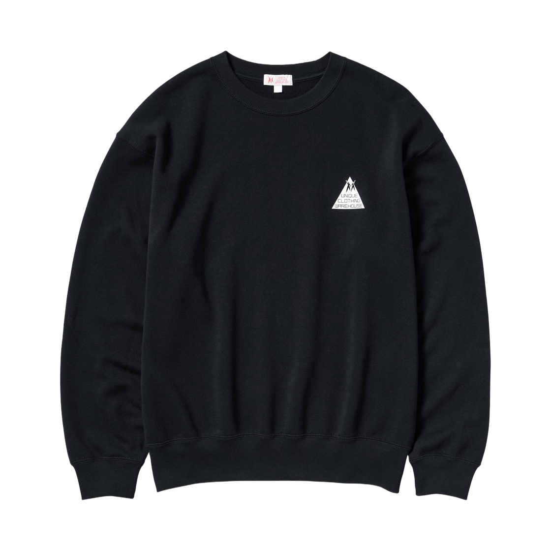 475800-09 Uniqlo Logo Graphic Sweatshirt Black - JP