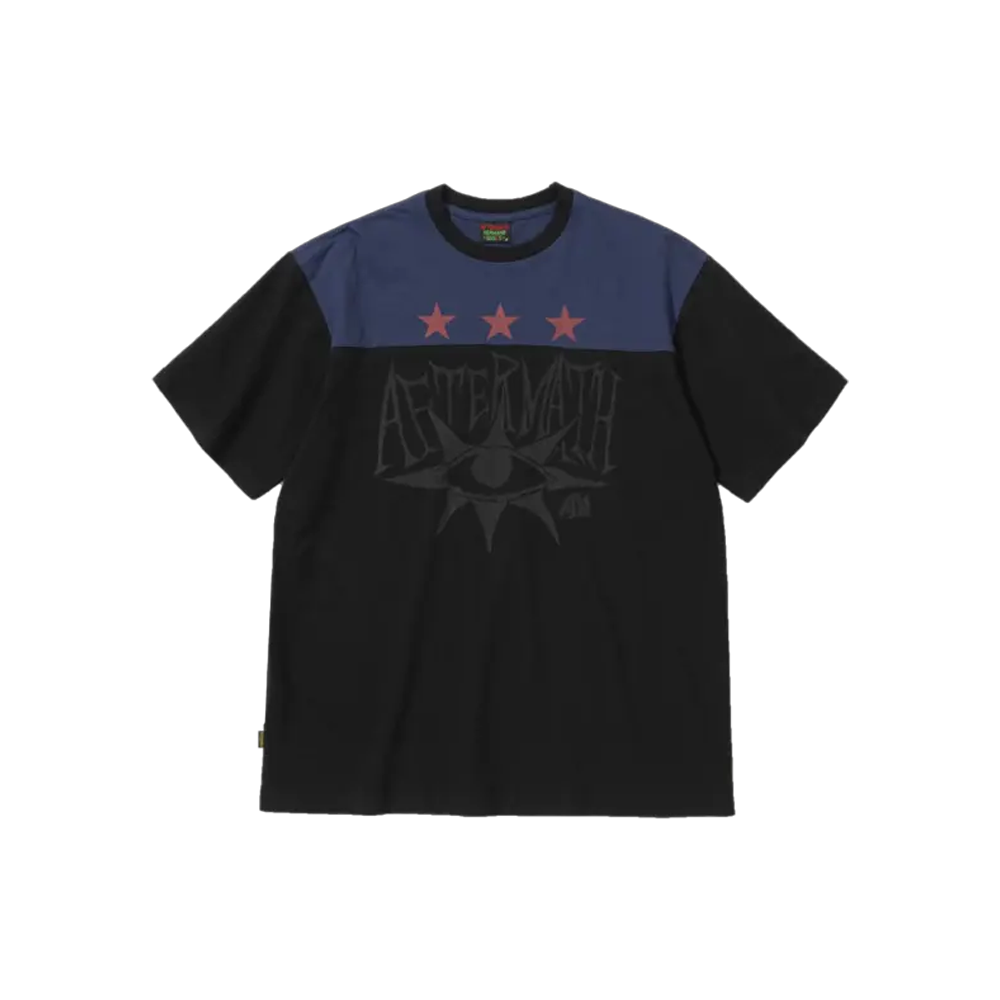 애프터매스 투 톤 티 블랙(Aftermath Two Tone Tee Black) - 1