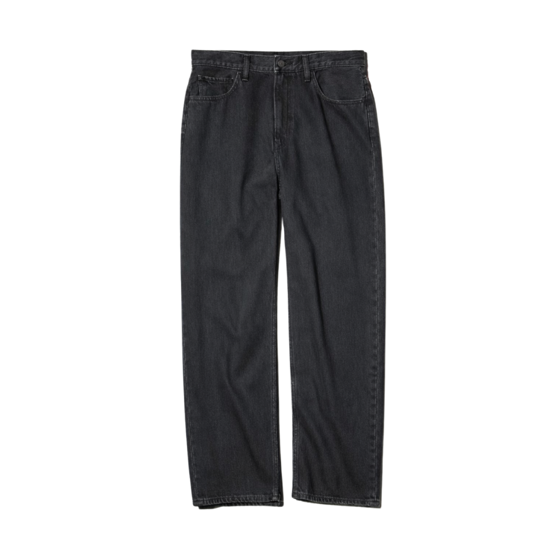 470542-08 Uniqlo Wide Straight Jeans Dark Gray - JP