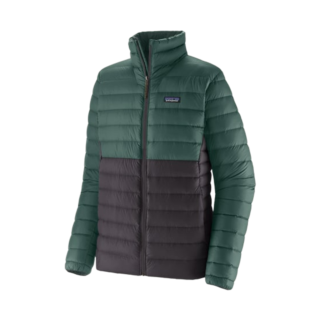 파타고니아 다운 스웨터 자켓 캐스케이드 그린 w/블랙(Patagonia Down Sweater Jacket Cascade Green w/Black)