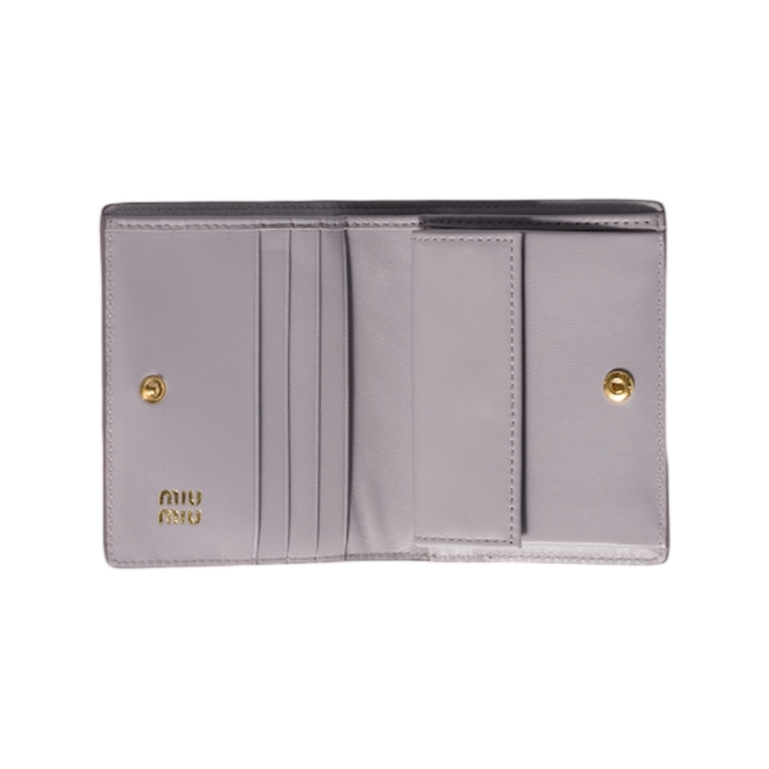 미우 미우 스몰 에어즈 레더 월렛 위스테리아(Miu Miu Small Ayers Leather Wallet Wisteria) - 2
