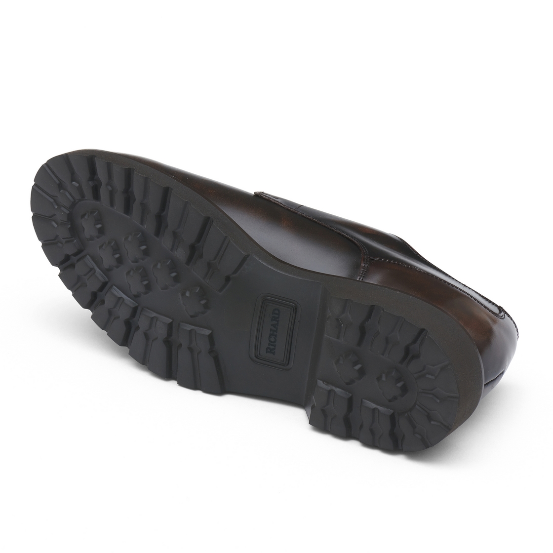 리차드 남성 소가죽 정장화 브라운(Richard Men’s Cowhide Dress Shoes Brown) - 2