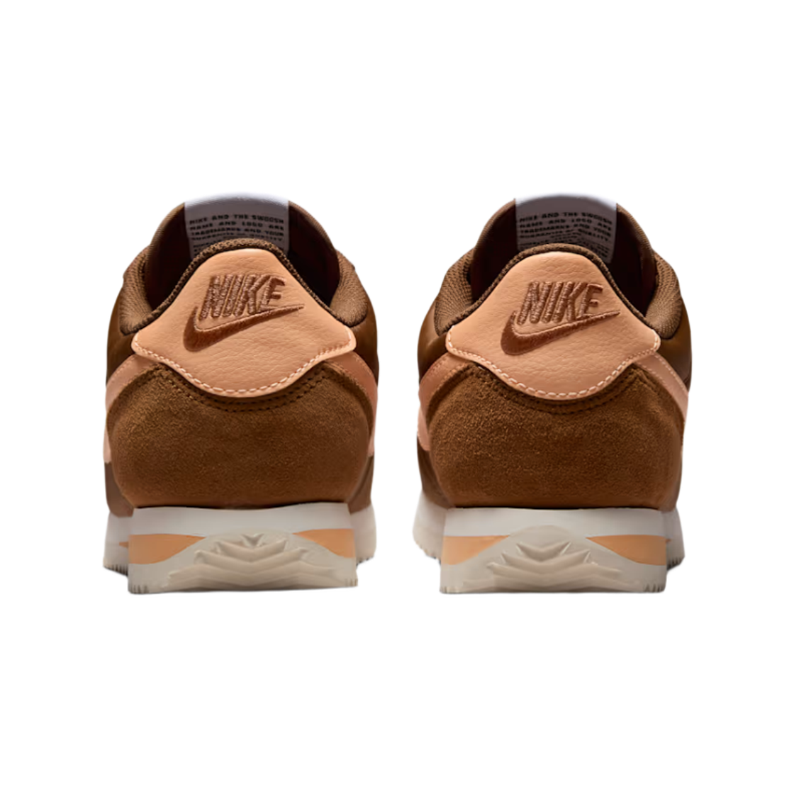 (W) 나이키 코르테즈 텍스타일 라이트 브리티시 탄 세일((W) Nike Cortez Textile Light British Tan Sail) - 3