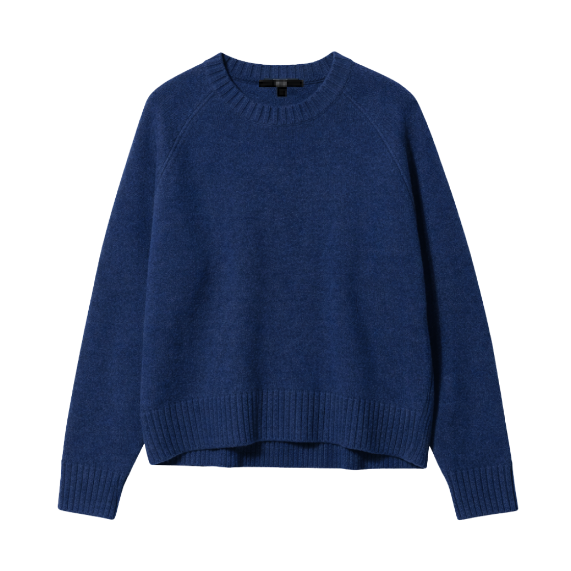 479157-68 (W) Uniqlo Souffle Yarn Crewneck Sweater Blue - JP