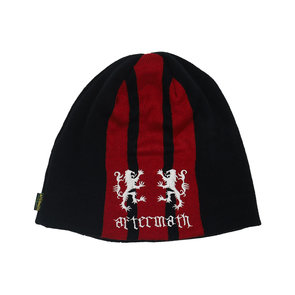 에이티엠 라이온 비니 블랙(Aftermath Atm Lion Beanie Black)