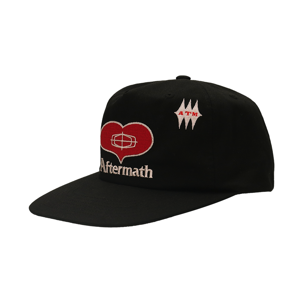 애프터매스 러브 5패널 볼 캡 블랙(Aftermath Love 5Panel Ball Cap Black) - 3