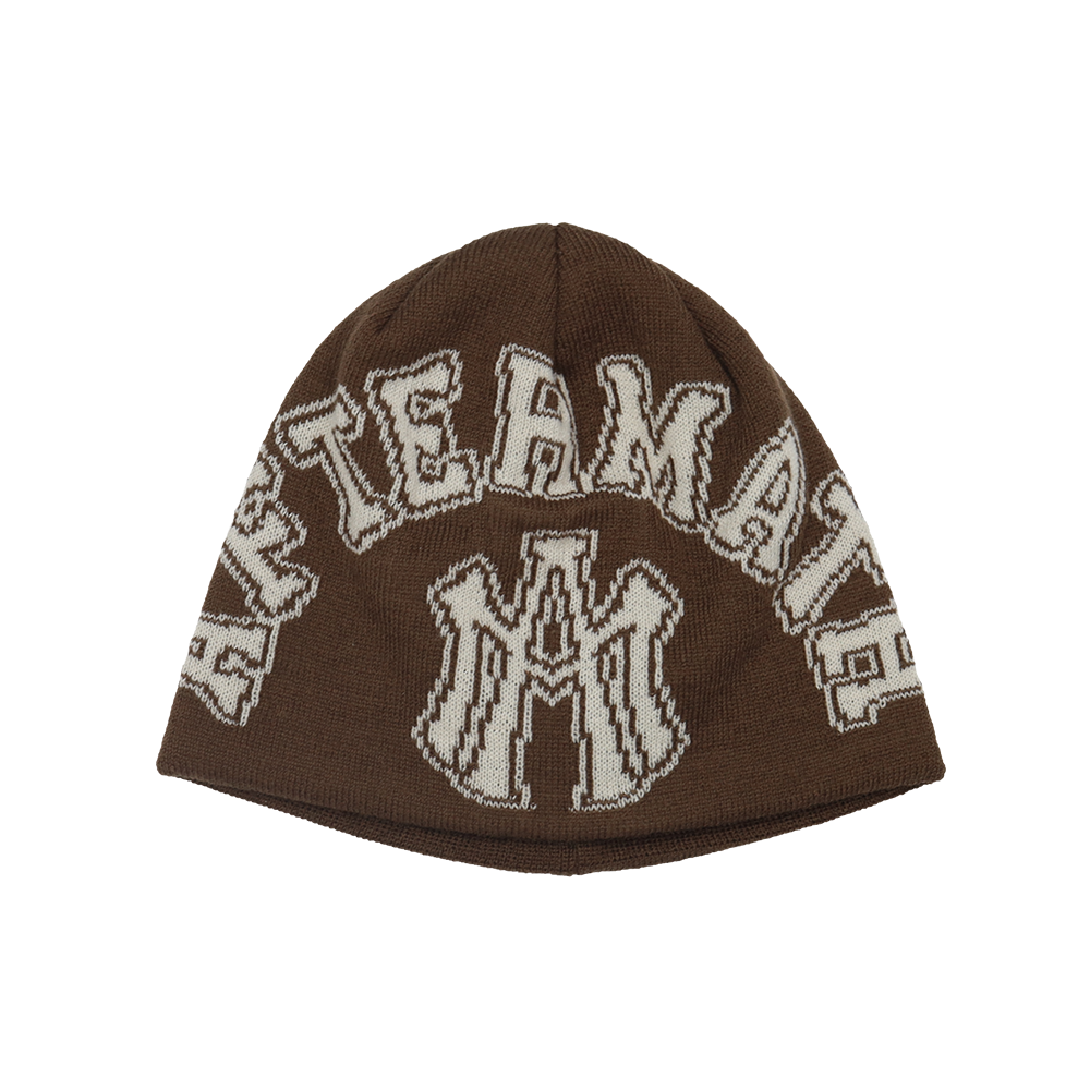 애프터매스 에이티엠 아치 로고 비니 브라운(Aftermath Atm Arch Logo Beanie Brown)