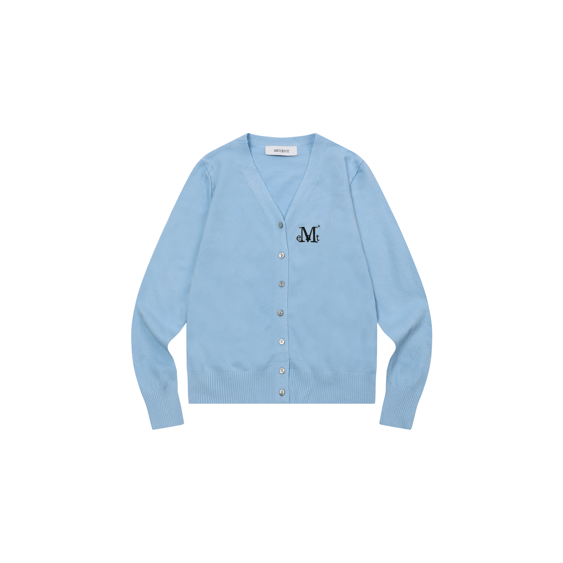 무센트 레이츠 소프트 브이넥 가디건 (3컬러) 소라(MUCENT Reitz Soft V-Neck Cardigan (3Color) Sora)