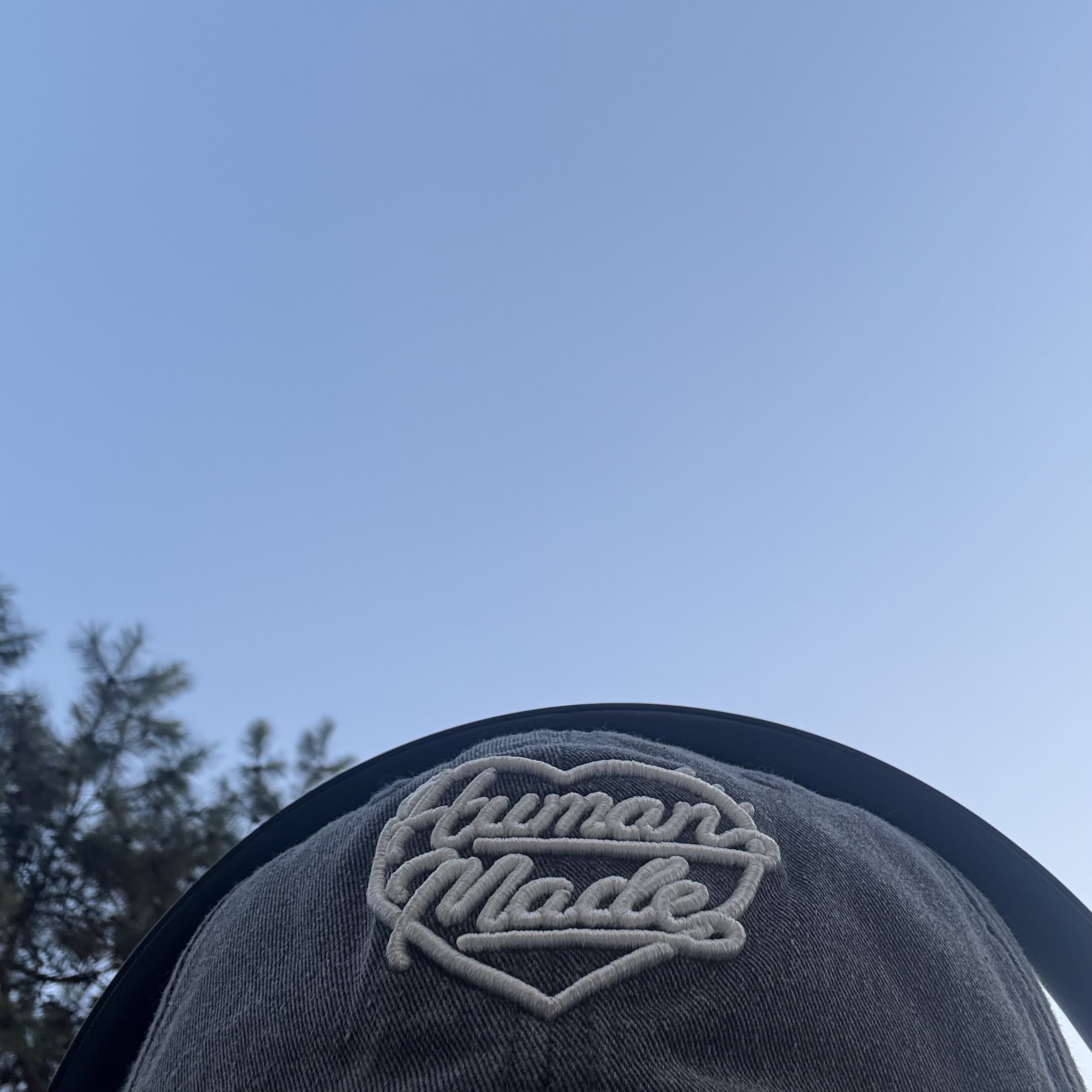 Human Made 6 Panel Cap #1 Black 착용 스타일