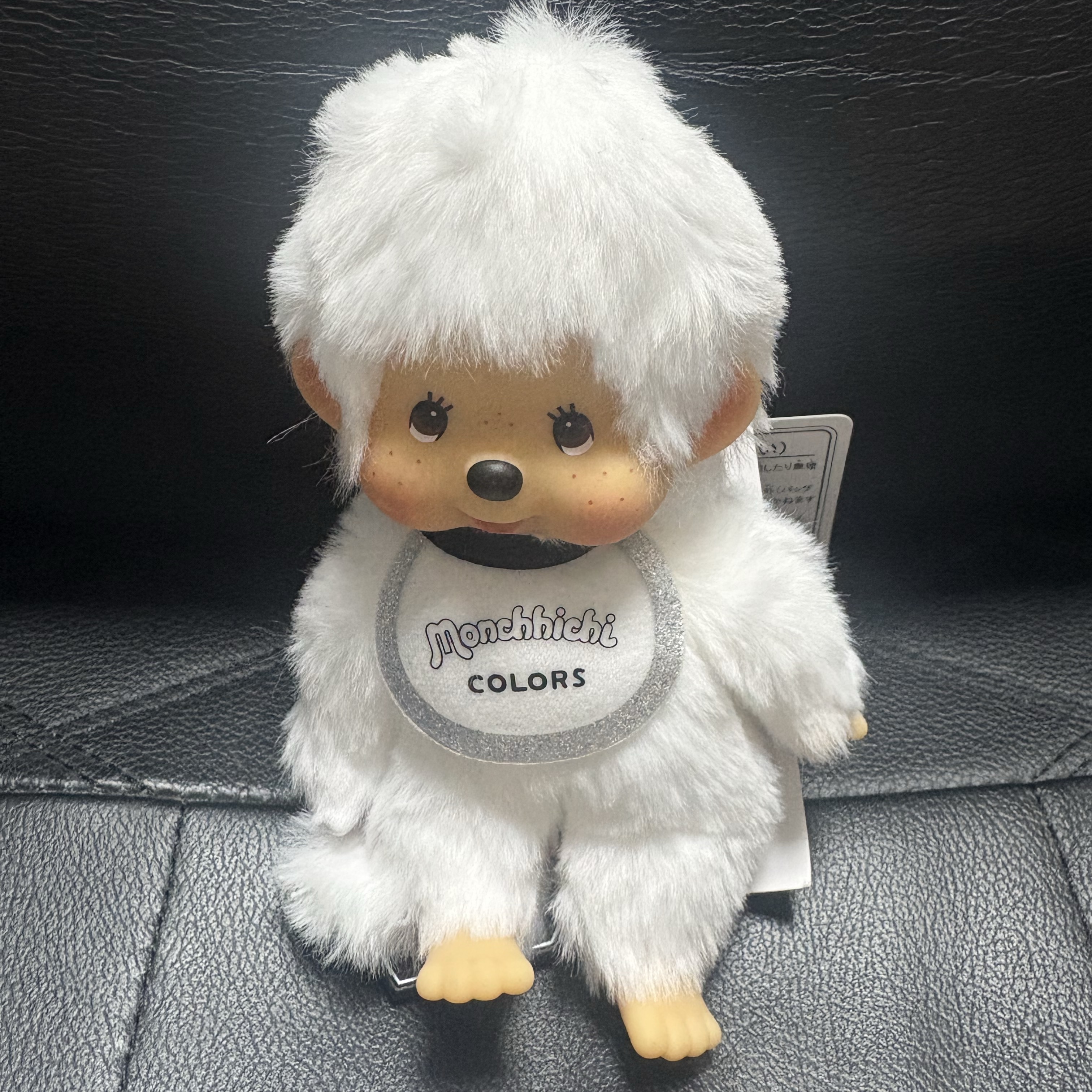 Monchhichi Colors Key Chain White 착용 스타일