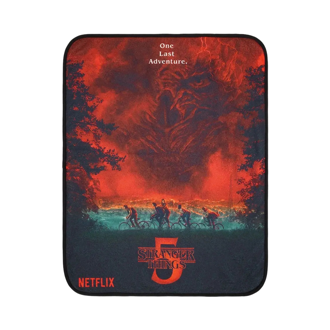 반다이 제일복권 기묘한 이야기 뒤집힌 세계 Vol.2 C상 블랭킷(Bandai Ichiban Kuji Stranger Things Unknown World Vol.2 C Prize Blanket)