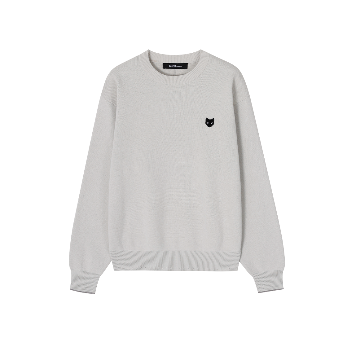 SI2KT800IV SONGZIO ZZERO Panther Crewneck Knit Ivory