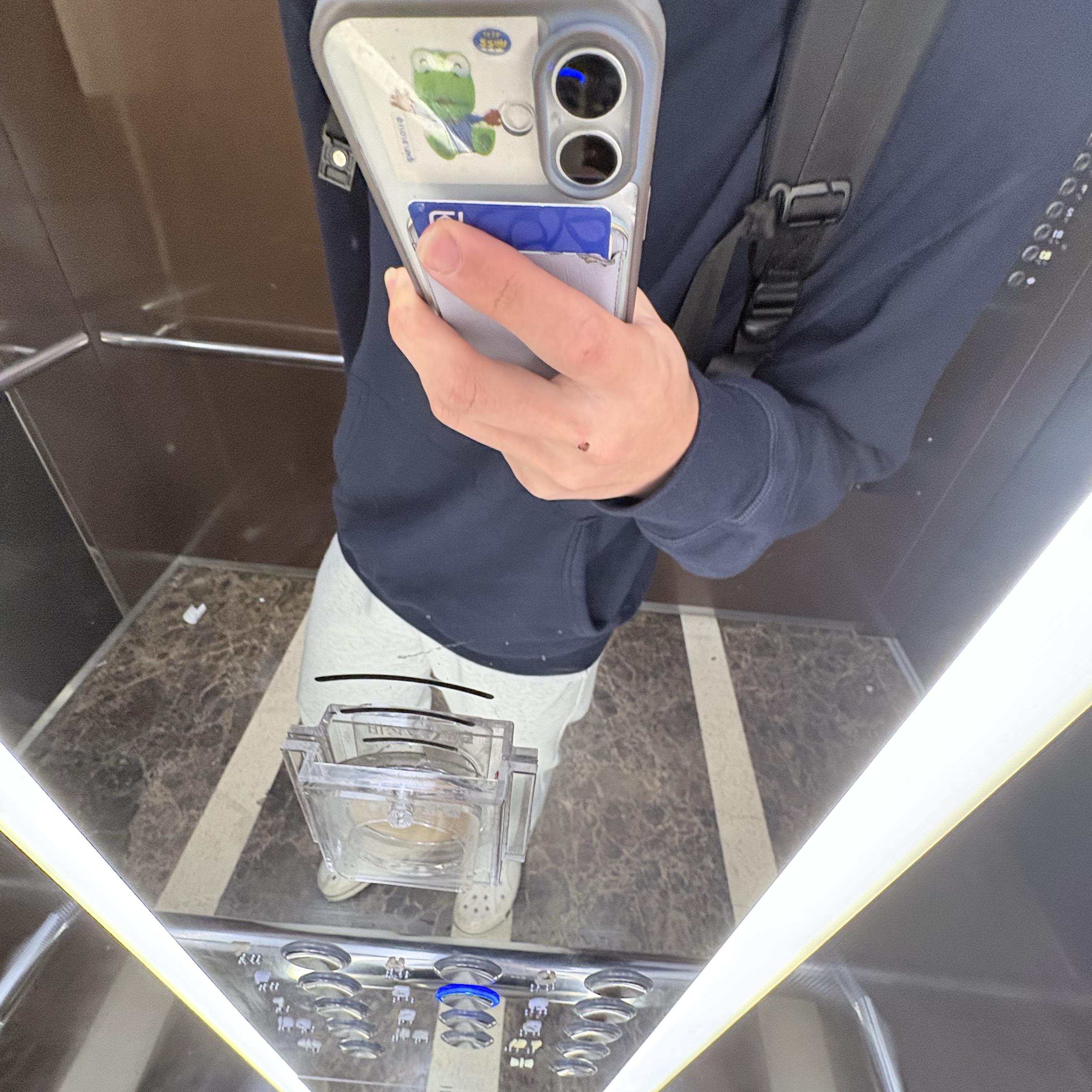 [15%적립] Polo Ralph Lauren RL Fleece Hoodie Cruise Navy 착용 스타일