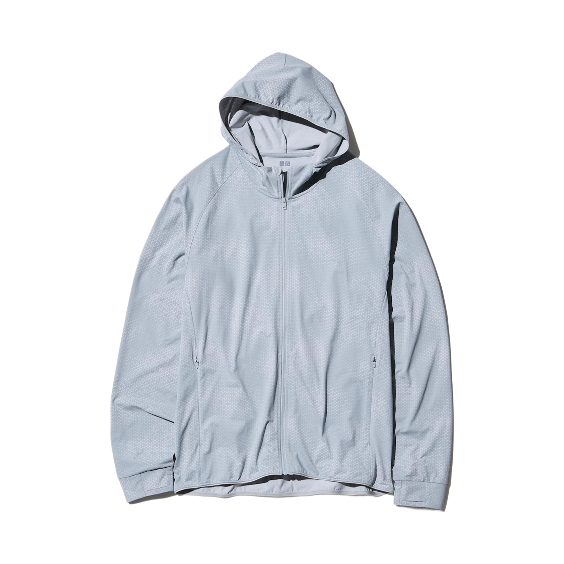 유니클로 드라이 EX UV 프로텍션 풀집 후드 그레이 - JP(Uniqlo Dry EX UV Protection Full Zip Hoodie Gray - JP)