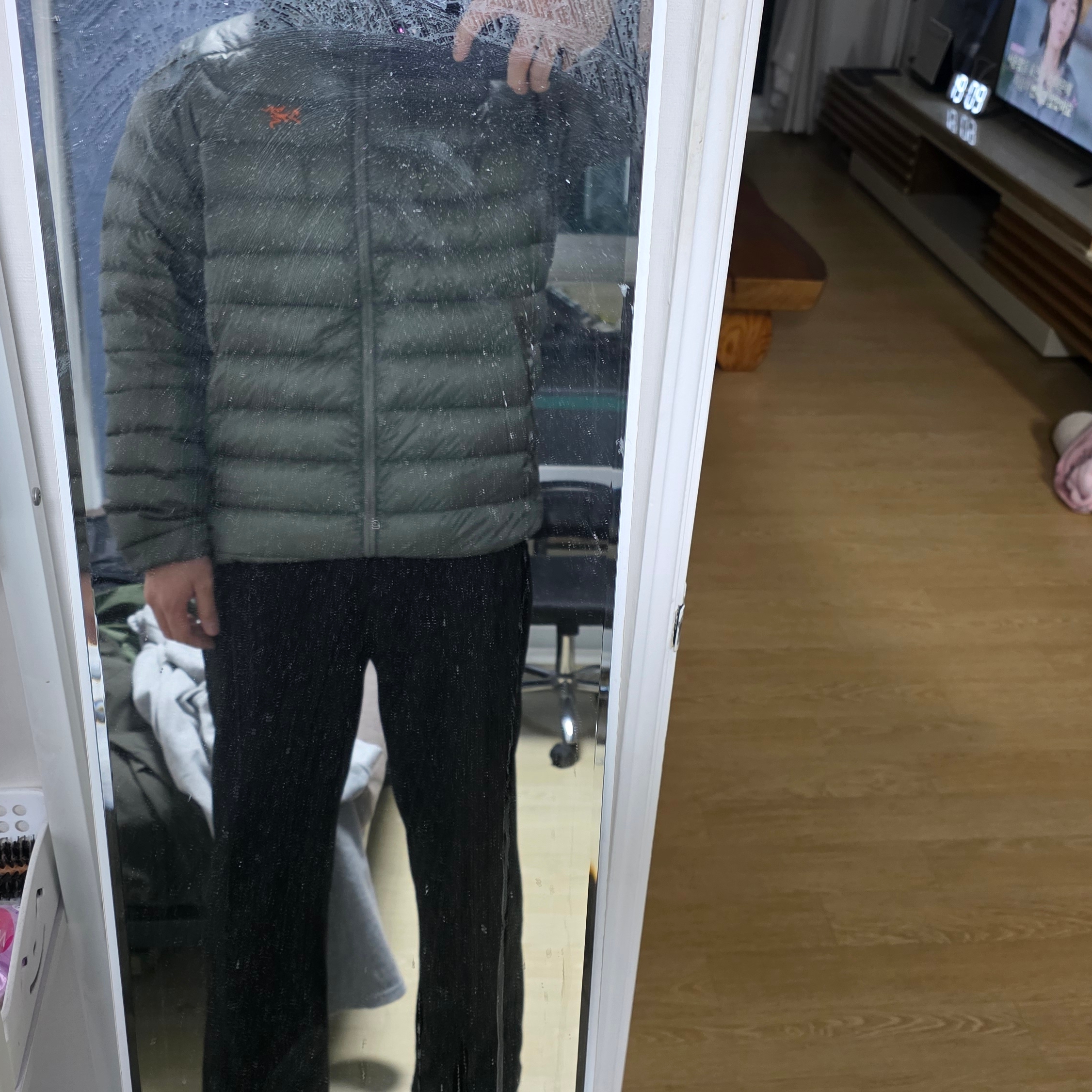 Arc'teryx Cerium Hoody Forage Verve 착용 스타일