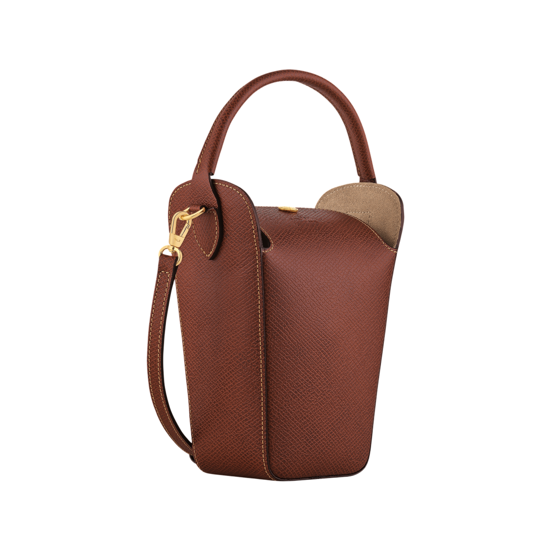 롱샴 에퓌르 팝 콘 백 브라운(Longchamp Epure Pop Corn Bag Brown) - 2