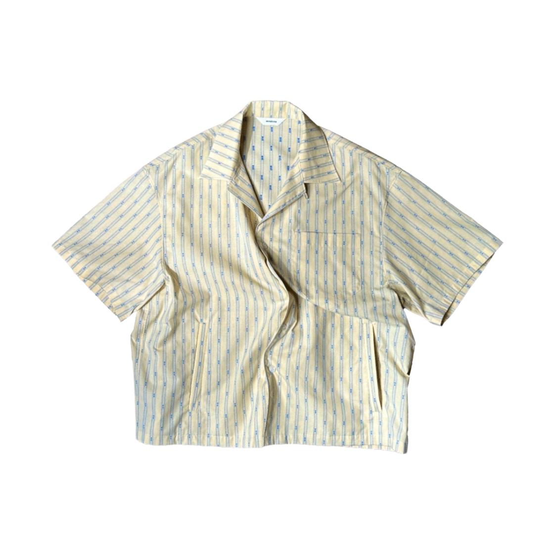 논노드 베케이션 셔츠 옐로우 스트라이프(Nonnod Vacation Shirt Yellow Stripe) - 1